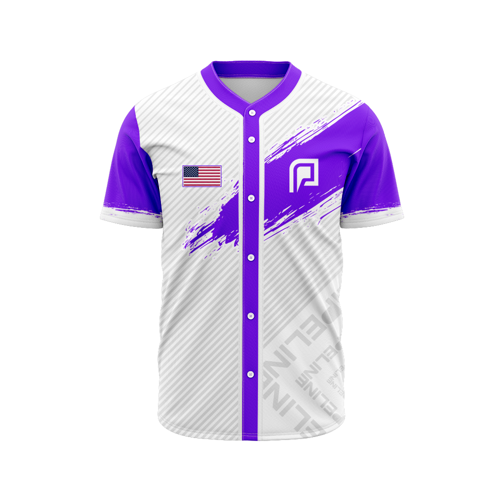 Custom Short Sleeve Baseball Jersey - Custom Esports