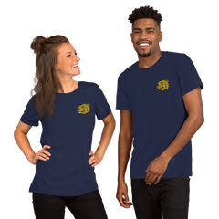 BVU Esports | Street Gear | Embroidered Navy Short-Sleeve Unisex T-Shirt