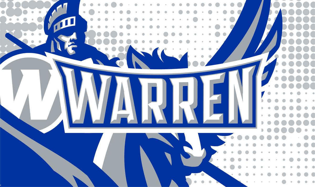 Warren High School | Stitched Edge Mousepad 24x14