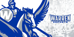 Warren High School | Stitched Edge XL Mousepad 36 x 16