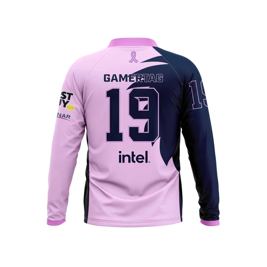 George Fox University | Immortal Series | Breast Cancer Awareness 1 Long Sleeve Jersey