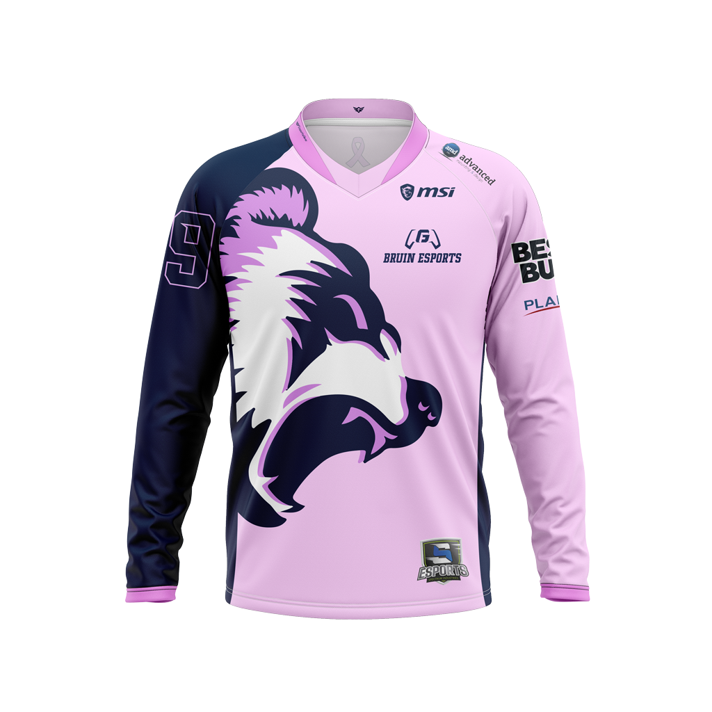 George Fox University | Immortal Series | Breast Cancer Awareness 1 Long Sleeve Jersey