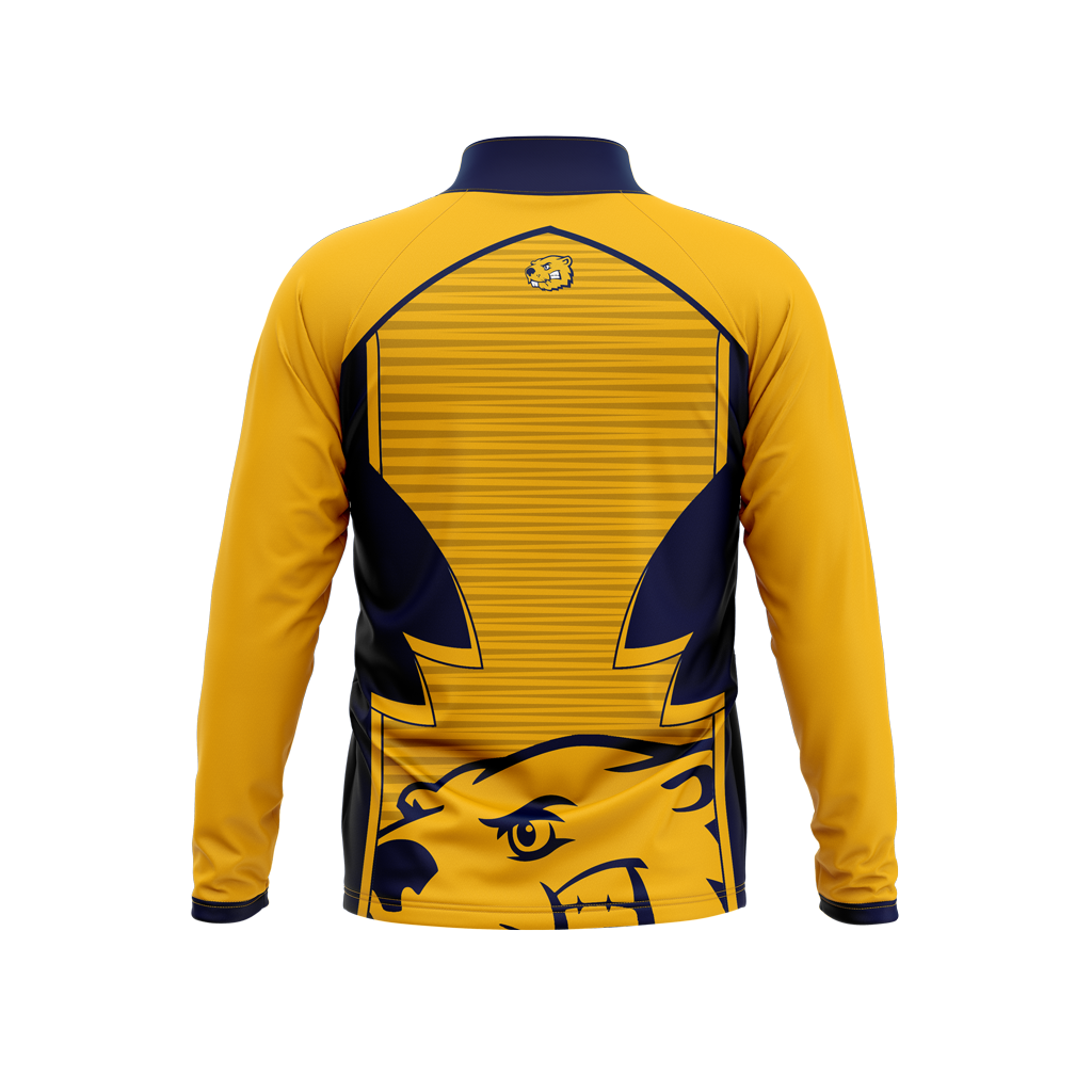 BVU Esports | Immortal Series | Quarter Zip Pullover Gold