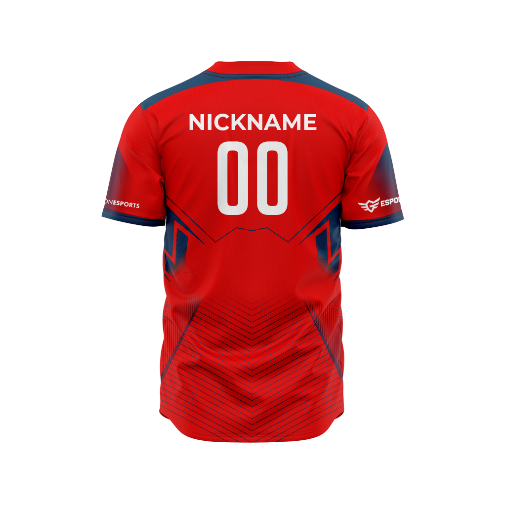 NJCAAE | Immortal Series | Baseball Jersey Red