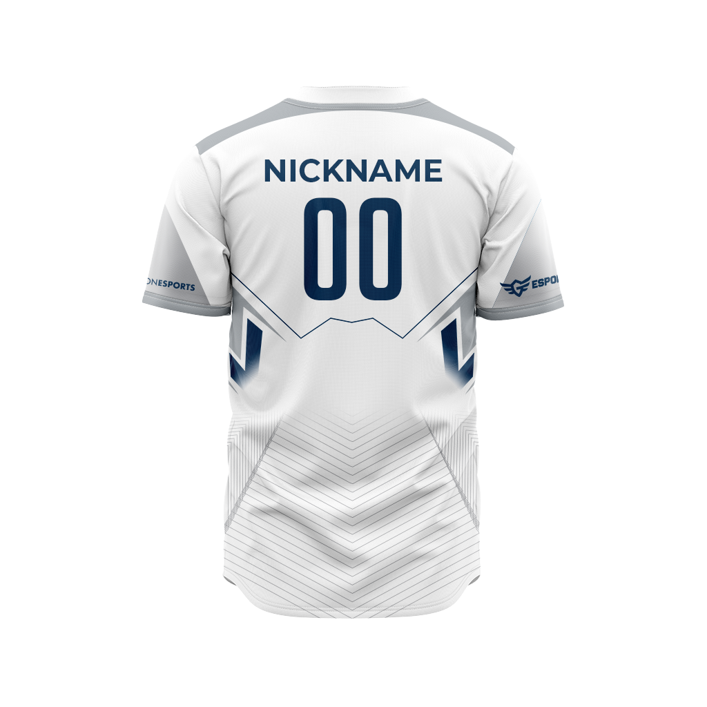 NJCAAE | Immortal Series | Baseball Jersey White