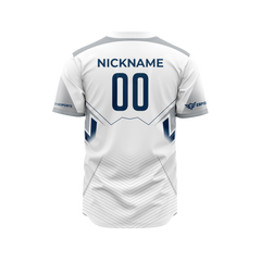 NJCAAE | Immortal Series | Baseball Jersey White