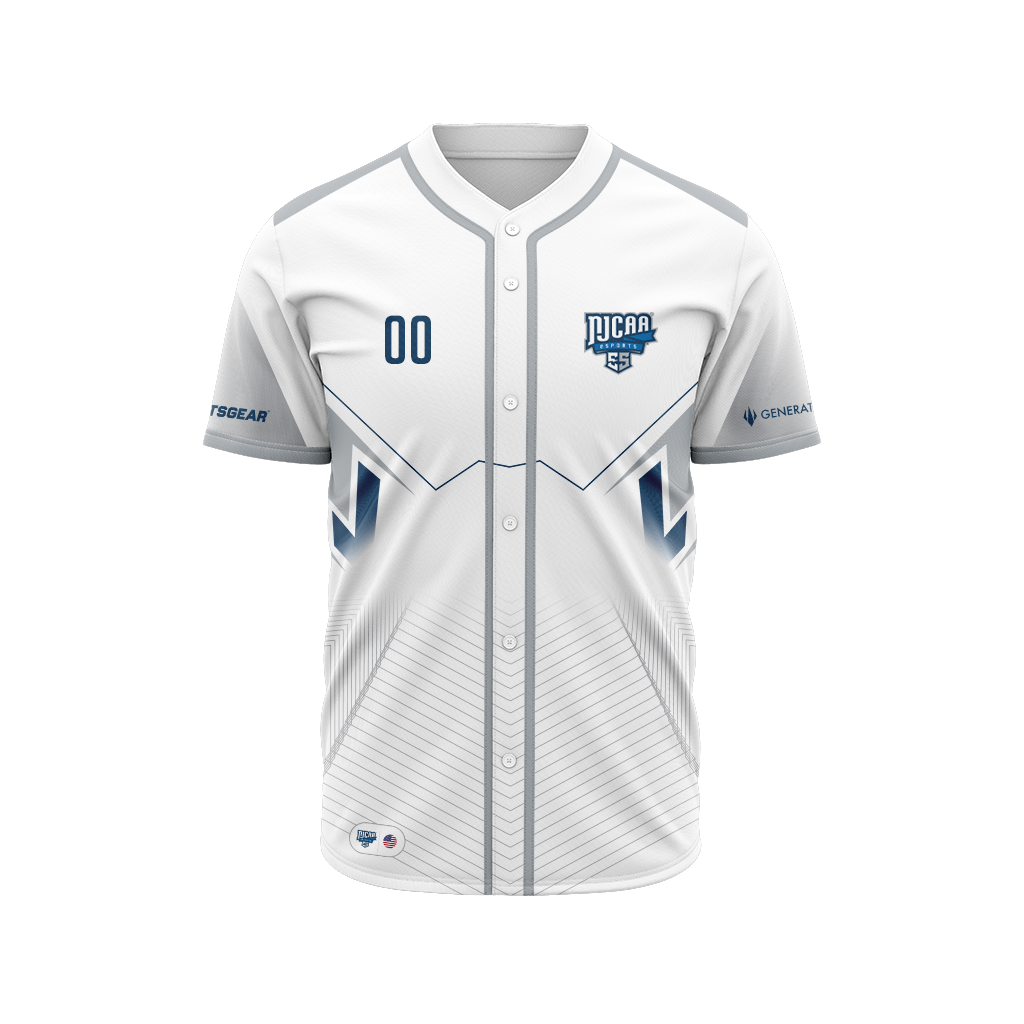 NJCAAE | Immortal Series | Baseball Jersey White