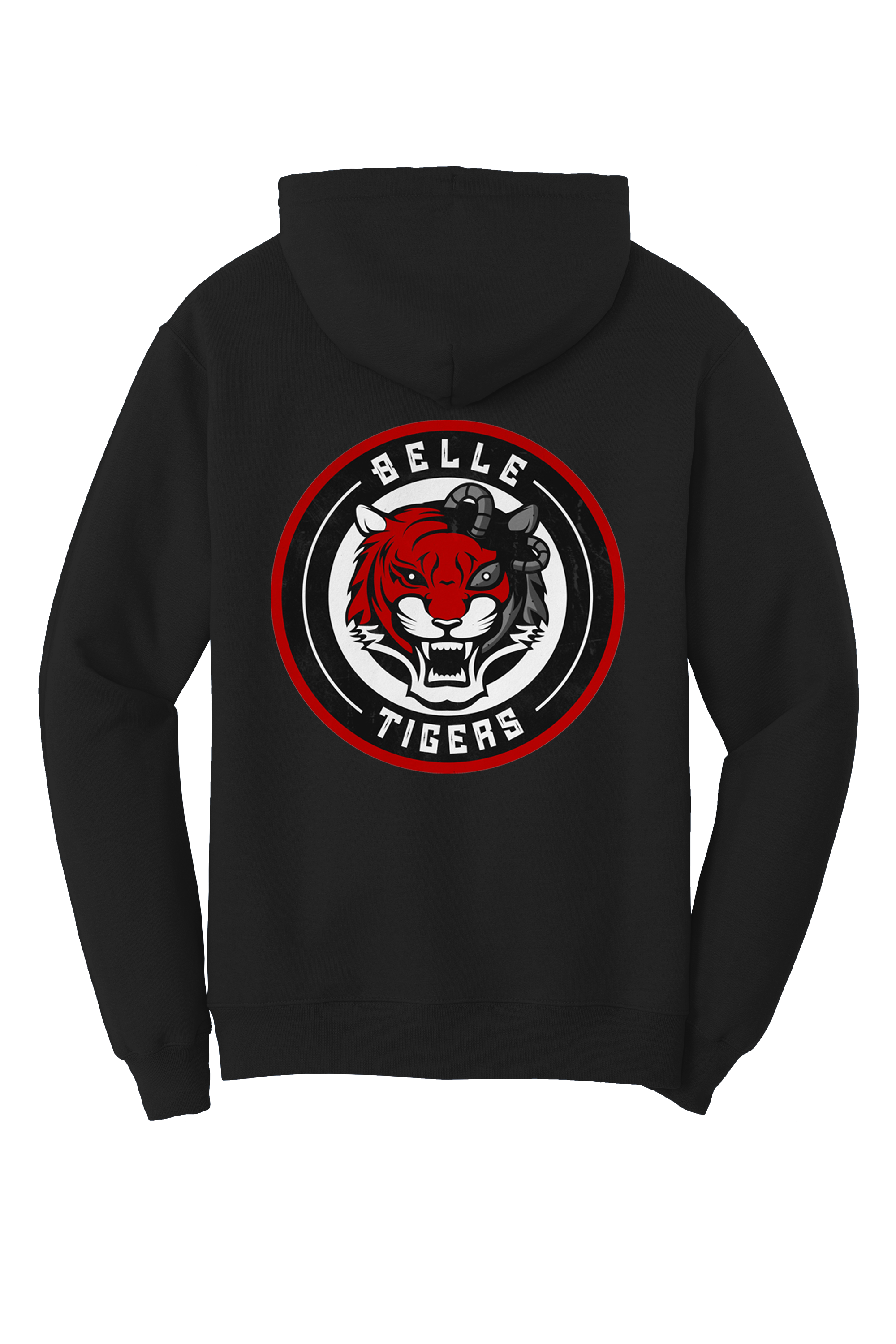Belle High School | Street Series | Black Unisex Pullover Hoodie