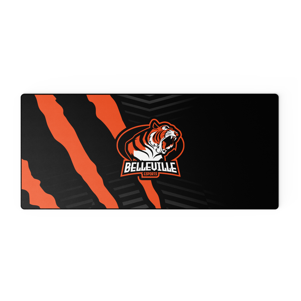 Belleville High School Stitched Edge XL Mousepad