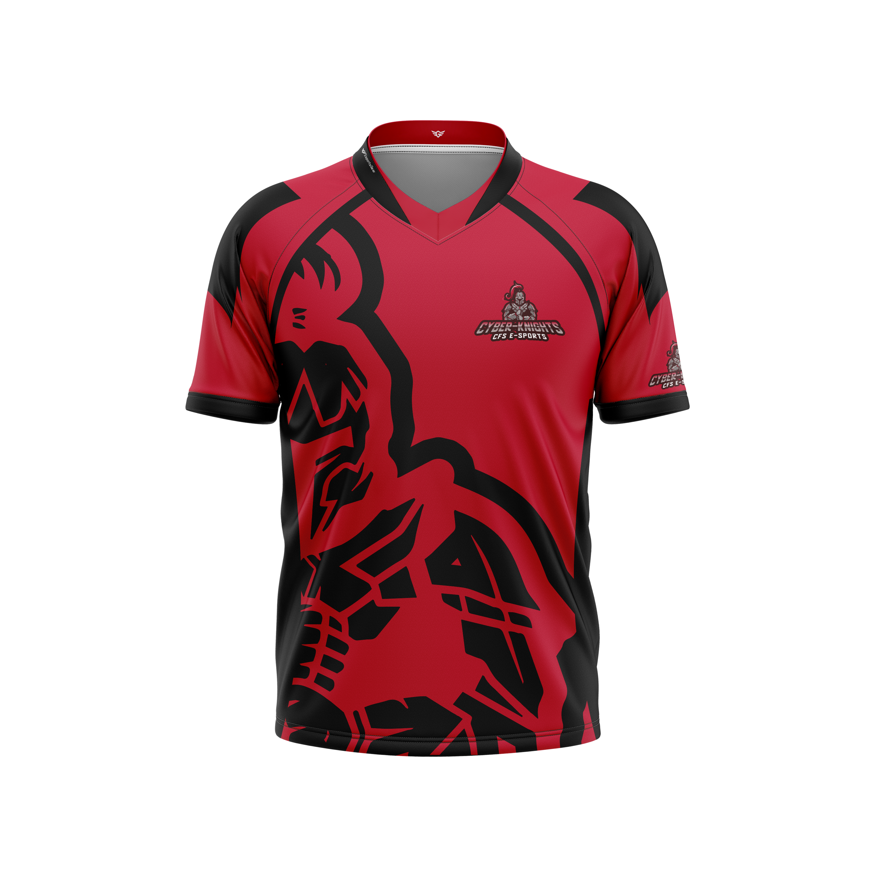 Christian Fellowship Esports Jersey Red