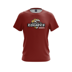 Coe College Talon Short Sleeve T-Shirt Crimson