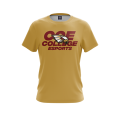 Coe College | Phantom Series | Short Sleeve T-Shirt Gold 23/24