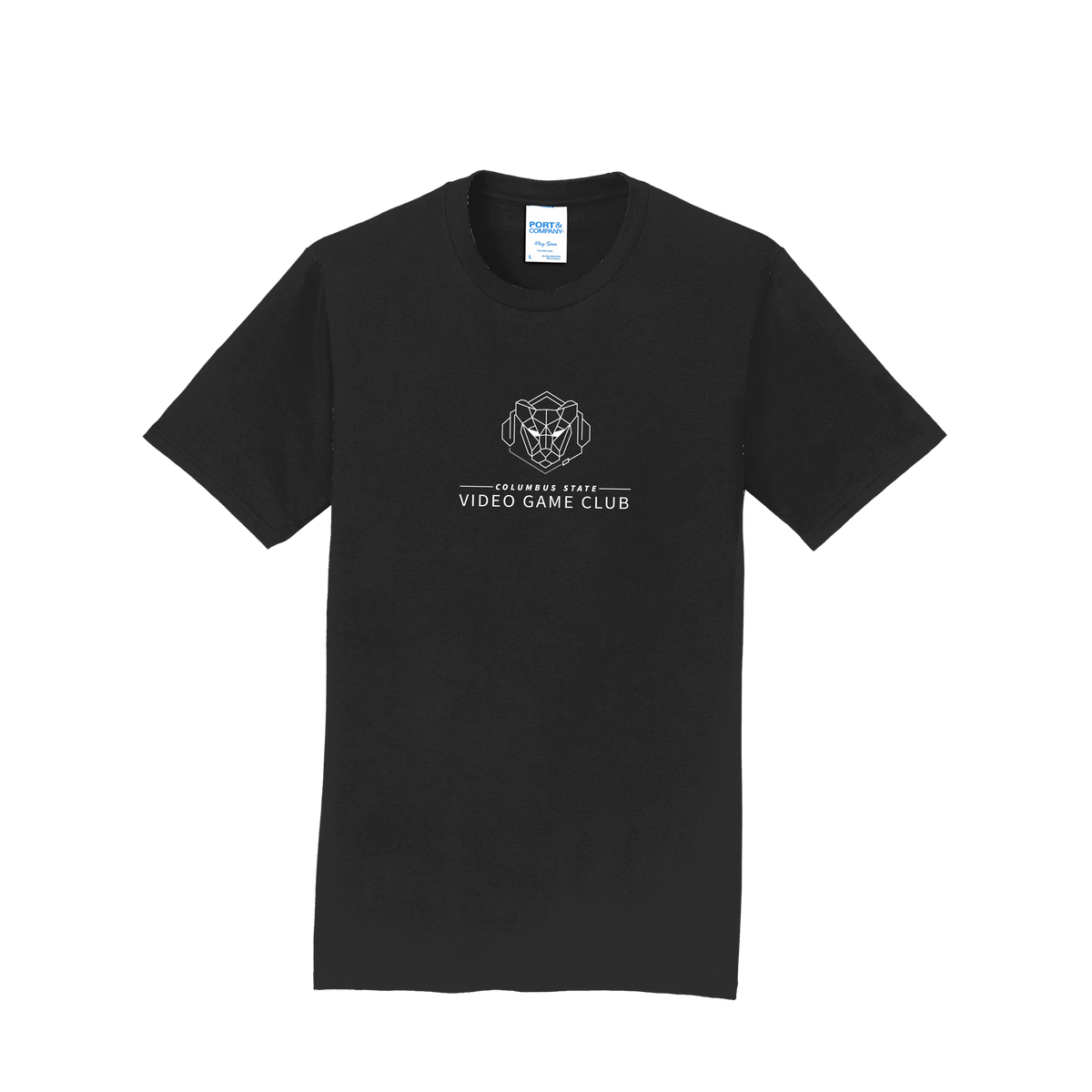 Columbus State CC [DTF] Unisex Short Sleeve T-Shirt #CST001 Black