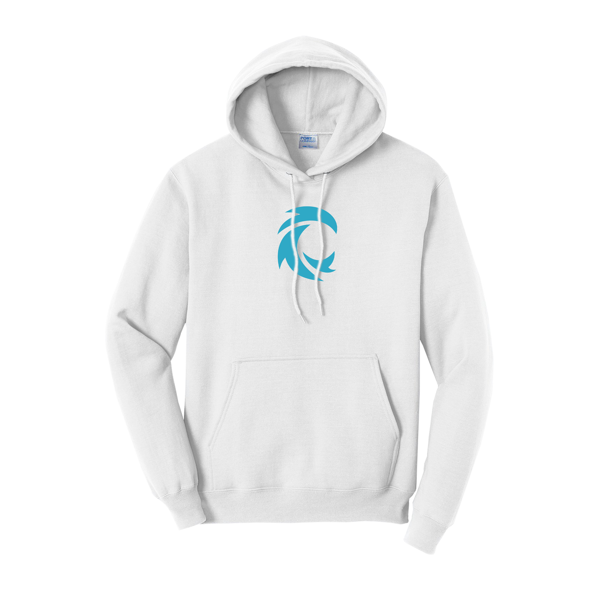Chaos Nation | DTF | Pullover Hoodie White
