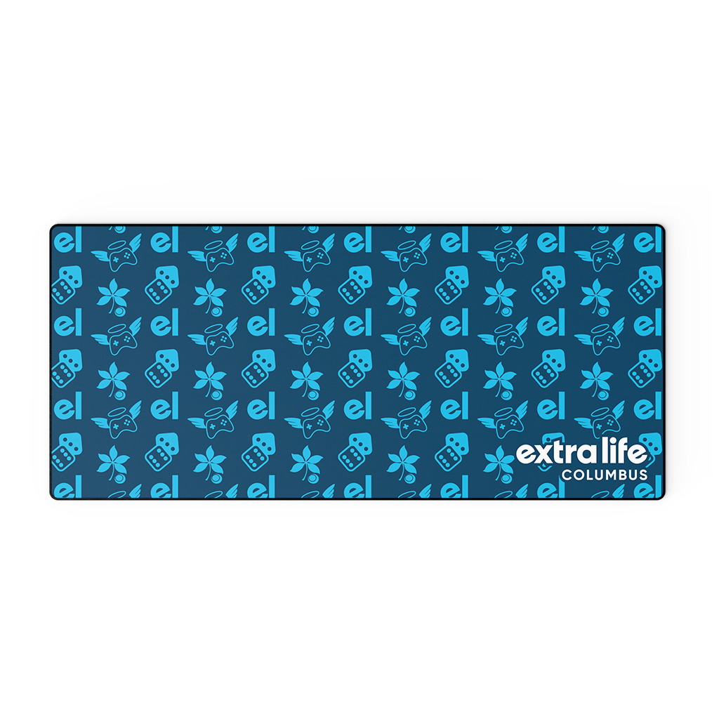 Extra Life Columbus | Stitched Edge XL Mousepad