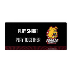 Ferris State Affinity | Stitched Edge XL Mousepad