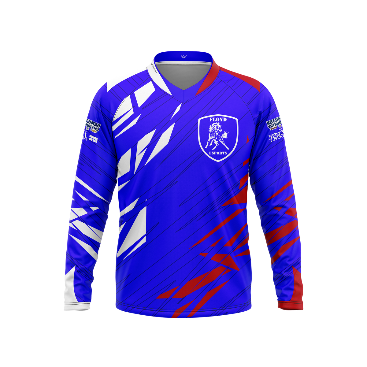 Floyd High School | Blue | Long Sleeve Jersey