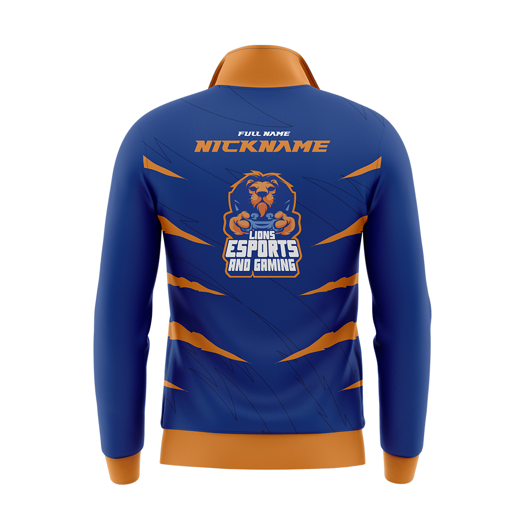 Florida Memorial University | Blue | Premium Full Zip Water Resistant Jacket