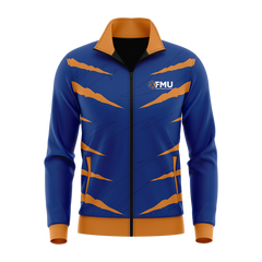 Florida Memorial University | Blue | Premium Full Zip Water Resistant Jacket