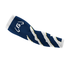 George Fox University | Sublimated | Compression Sleeve Blue