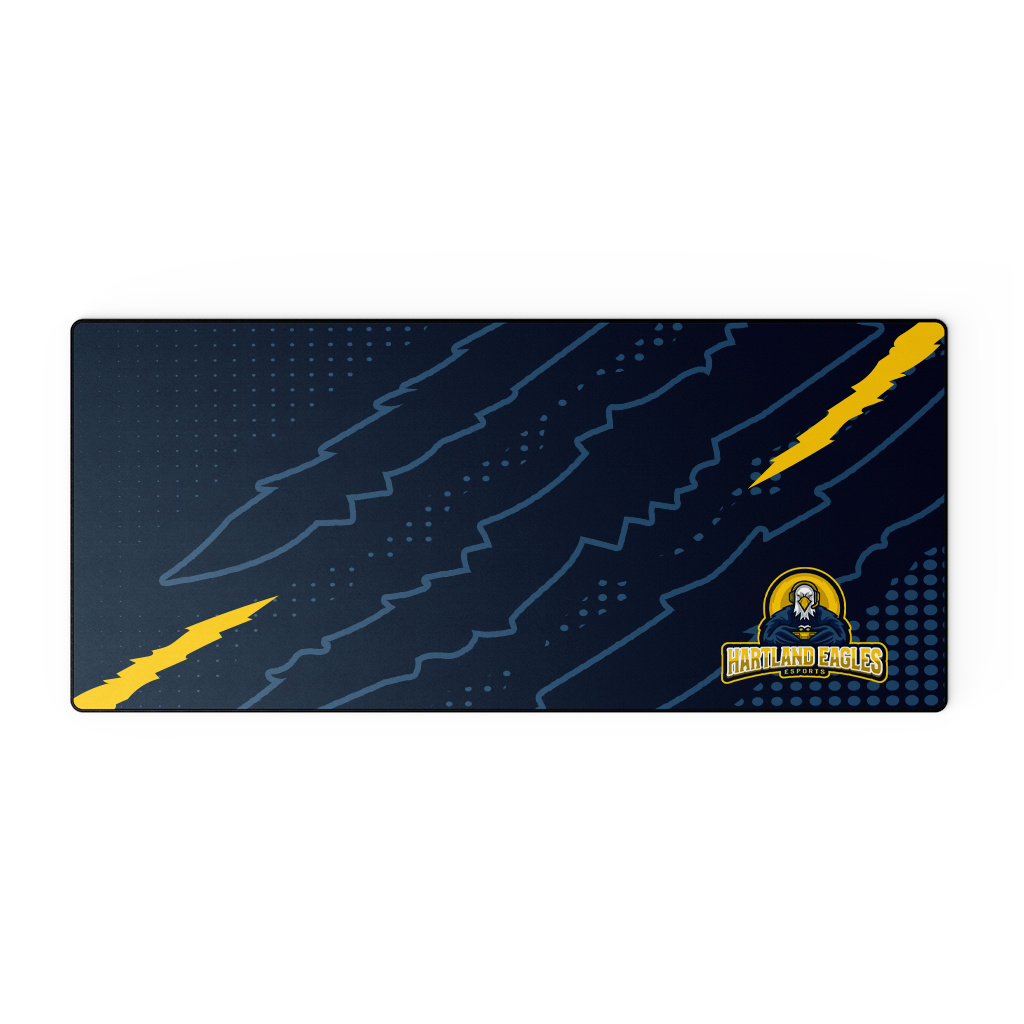 Hartland High School | Sublimated | Stitched Edge XL Mousepad