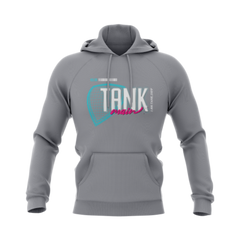 Tank Main [DTF] Unisex Tri-Blend Pullover Hoodie Gray