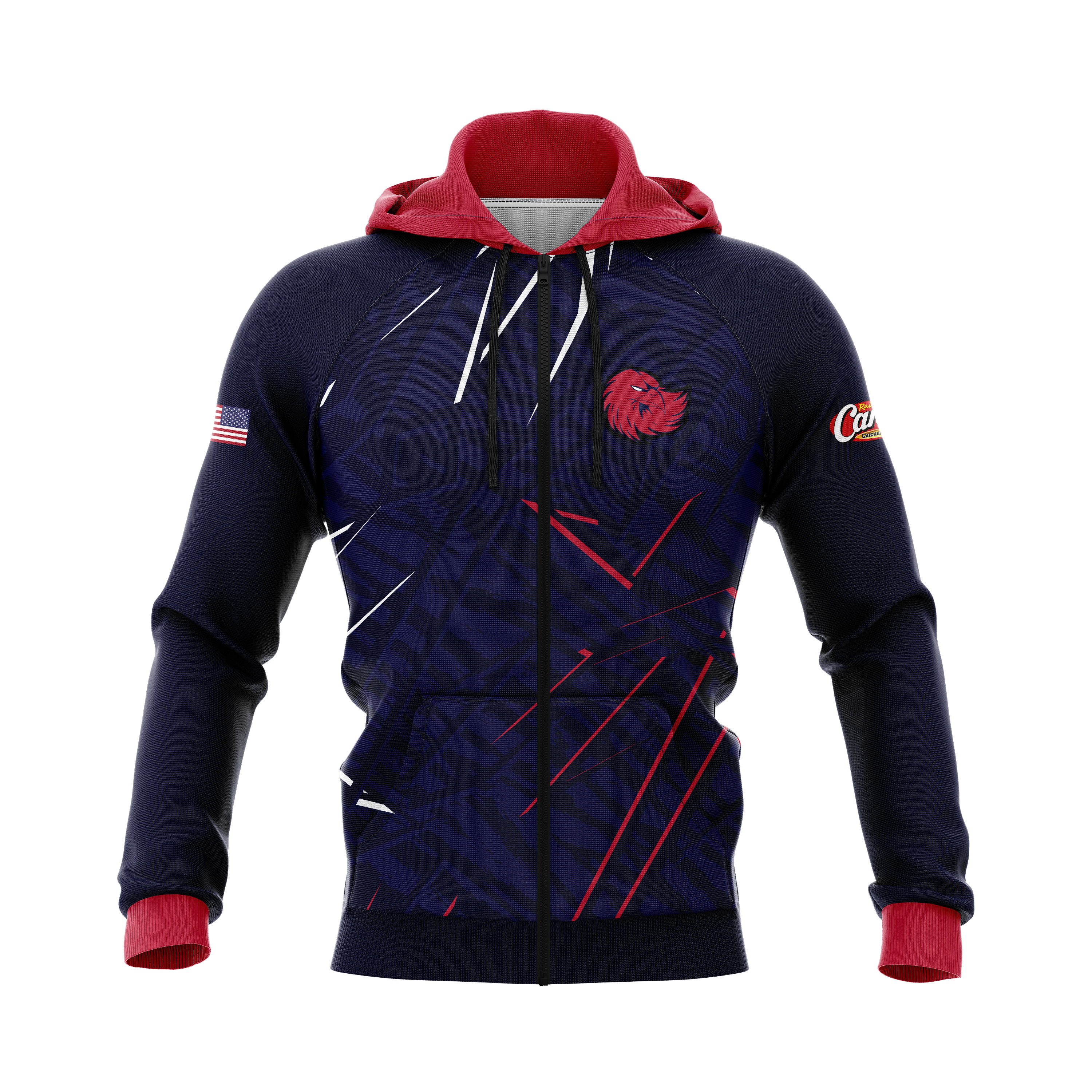 Lancaster High School | Sublimated | Full Zip Hoodie