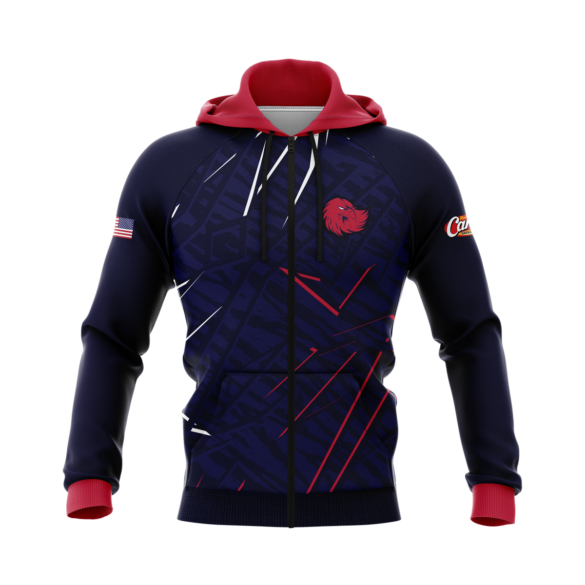 Lancaster High School | Sublimated | Full Zip Hoodie