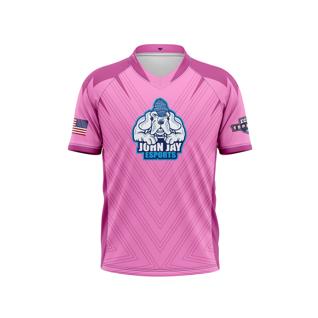 John Jay College Wholesale | Pink Jersey