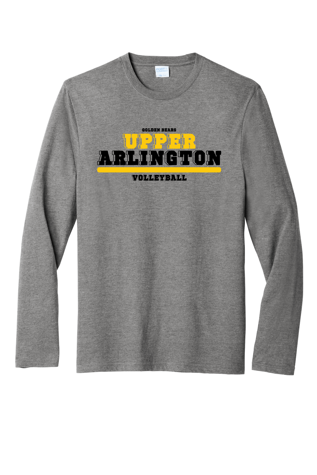 Upper Arlington Volleyball | Street Series | [DTF] Unisex Long Sleeve T-Shirt #UAV016 Graphite