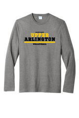 Upper Arlington Boy's Volleyball | Street Series | [DTF] Unisex Long Sleeve T-Shirt #UAV016 Graphite