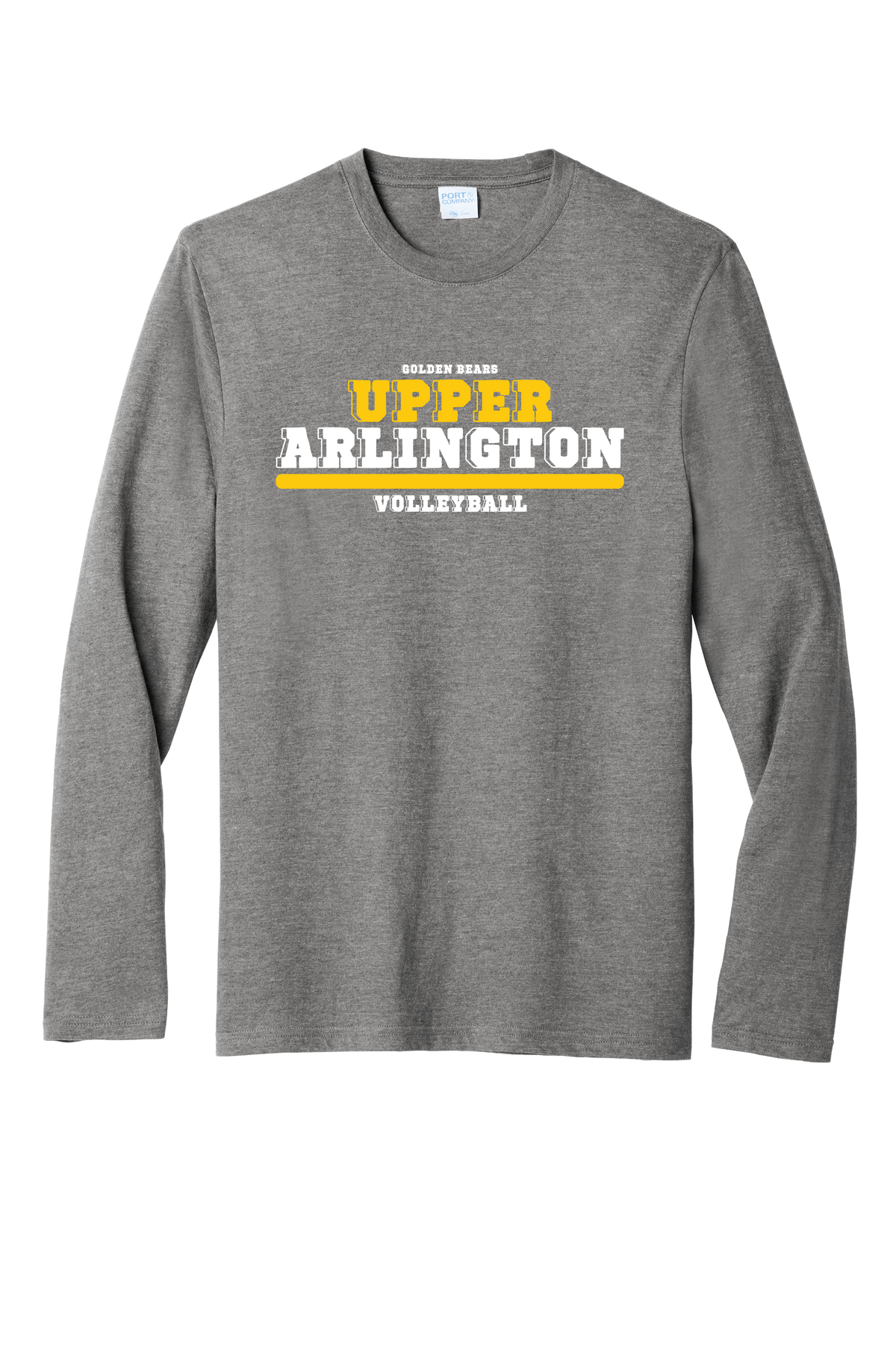 Upper Arlington Boy's Volleyball | Street Series | [DTF] Unisex Long Sleeve T-Shirt #UAV011 Graphite