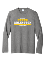 Upper Arlington Volleyball | Street Series | [DTF] Unisex Long Sleeve T-Shirt #UAV011 Graphite