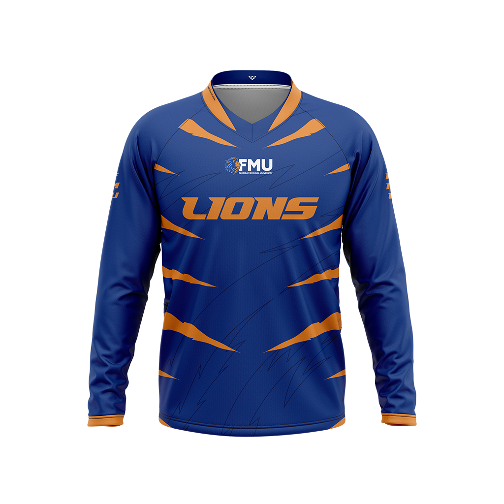 Florida Memorial University | Blue | Long Sleeve Jersey