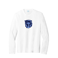 Mona Shores High School [DTF] Unisex Long Sleeve T-Shirt #MON001 White