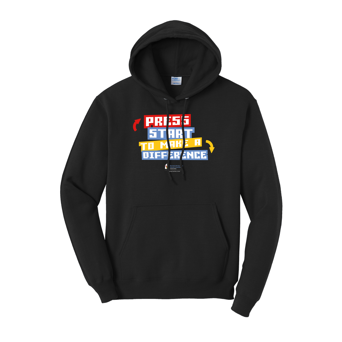 RMHC DTF Pullover Hoodie Press Start
