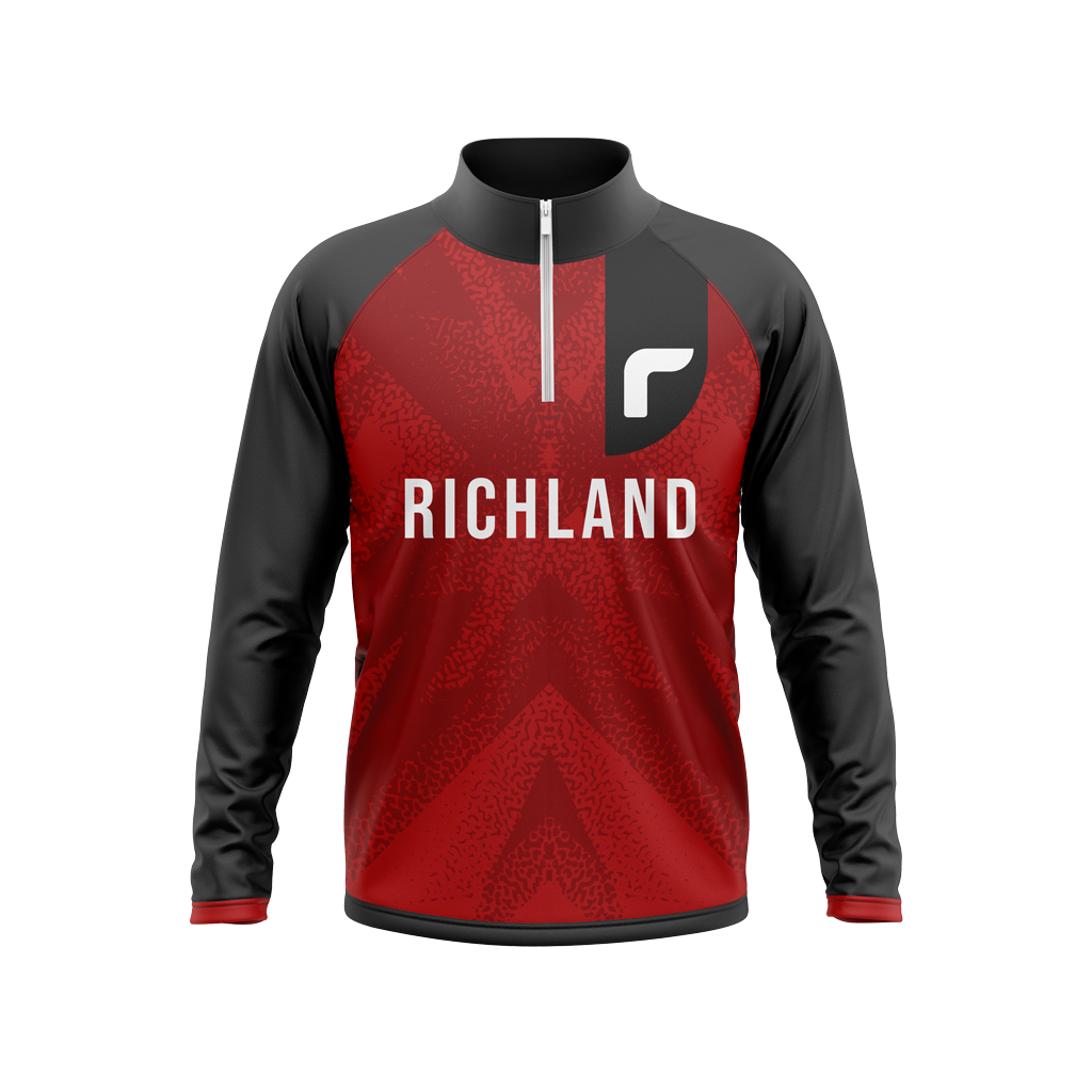 Richland R1 Schools Quarter Zip Pullover