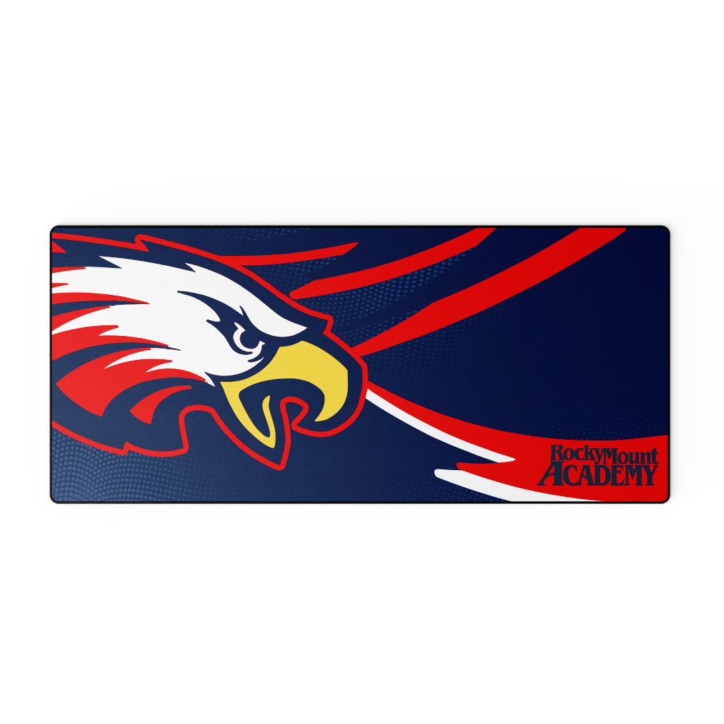 Rocky Mount Academy | Stitched Edge XL Mousepad 36 x 16