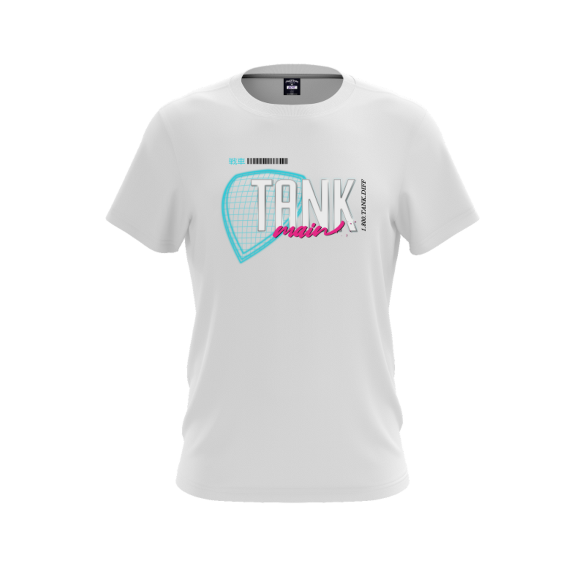 Tank Main [DTF] Unisex Short Sleeve T-Shirt White