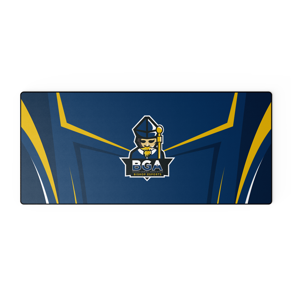 North Carolina Wesleyan University | Sublimated | Stitched Edge XL Mousepad