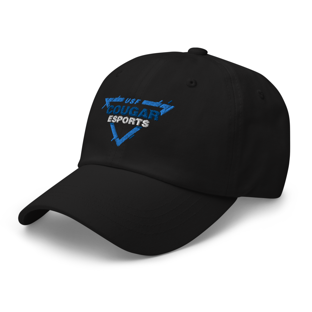 USF Cougar Esports | Street Gear | Embroidered Dad hat