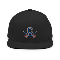 Caroline HS | On Demand | Embroidered Snapback Hat