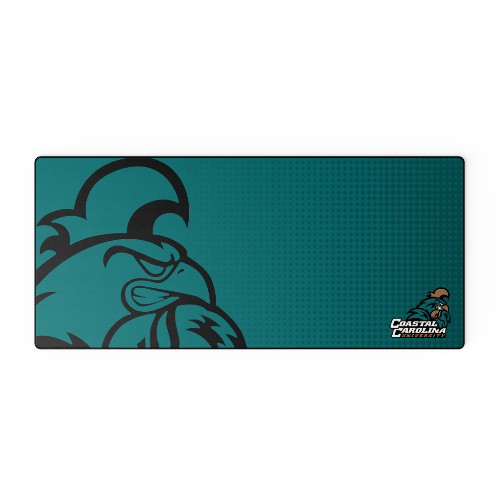 Coastal Carolina Stitched Edge XL Mousepad