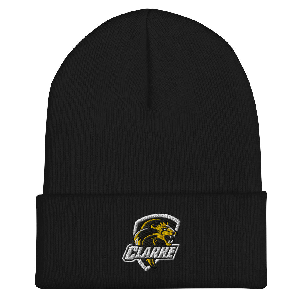 Clarke University | On Demand | Embroidered Cuffed Beanie