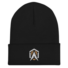 DAE AD | On Demand | Embroidered Cuffed Beanie Black