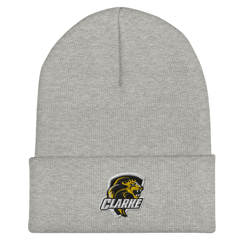 Clarke University | On Demand | Embroidered Cuffed Beanie