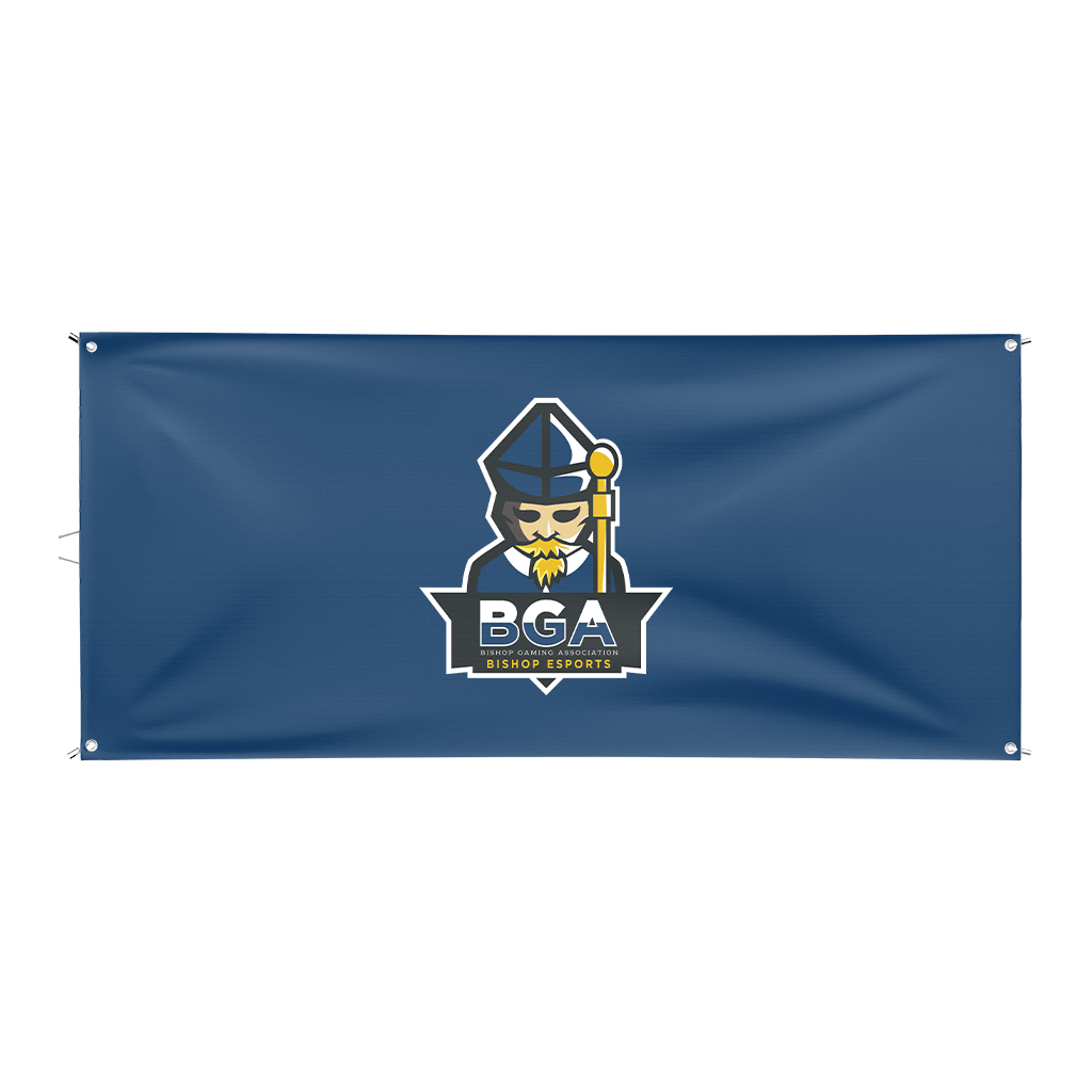 North Carolina Wesleyan University Sublimated Flag EsportsGear LLC