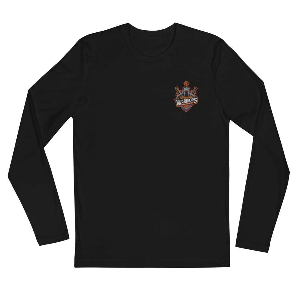 McHenry HS | On Demand | Embroidered Long Sleeve Fitted Crew