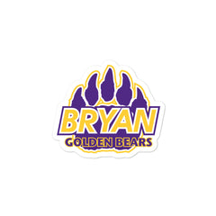 Bryan Golden Bears | Street Gear | Sticker Alternate