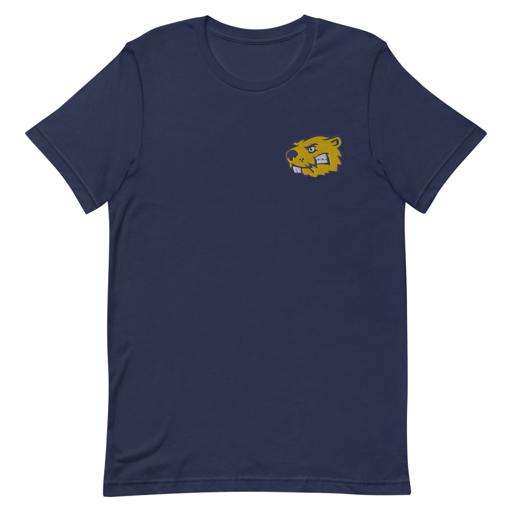 BVU Esports | Street Gear | Embroidered Navy Short-Sleeve Unisex T-Shirt